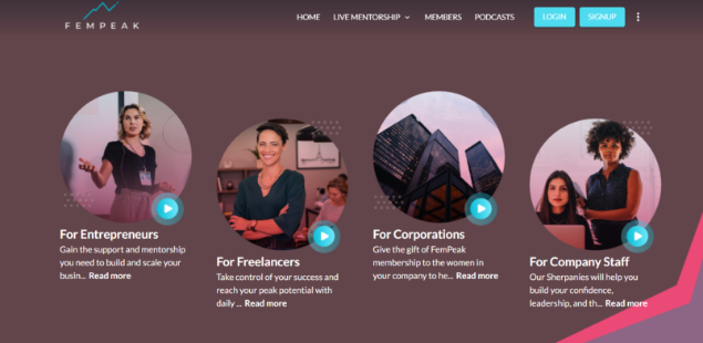 The FemPeak platform is growing fast with an audience that is genuinely passionate about levelling the playing field for women in all areas of professional growth.
