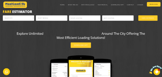 MaalGaadi is offering the most efficient loading solutions.
